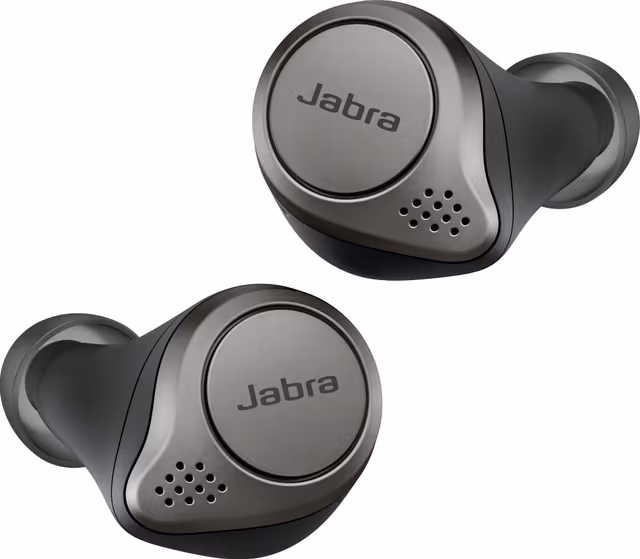 Jabra Elite 75T helt trådløse hodetelefoner (sort/titan)