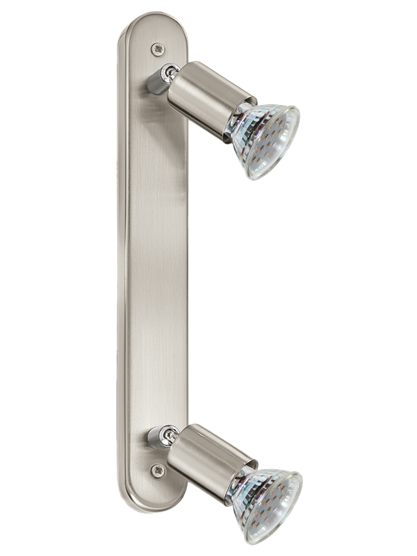 EGLO MINI spot rail 2L brushed steel