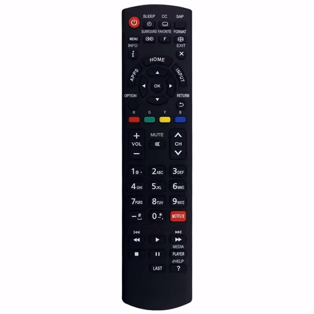 TV - fjernkontroll erstatning for N2QAYB000926 for Panasonic TV