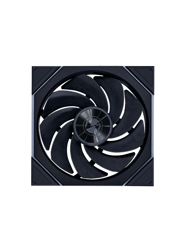 Lian Li UNI FAN TL Wireless Reverse 140 Black - Kabinettvifte - 140mm - Svart med RGB LED-lys - 31 dBA