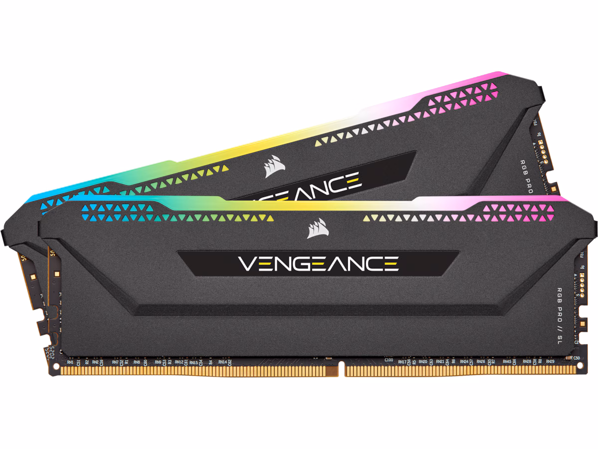 Corsair Vengeance RGB PRO SL DDR4 3200Mhz 32GB (sort)