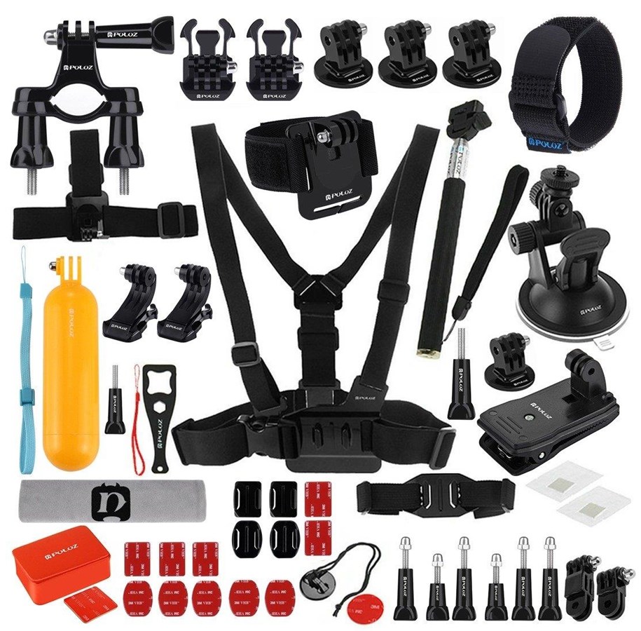 Puluz Accessories  Ultimate Combo Kits for sports cameras PKT16 53 in 1