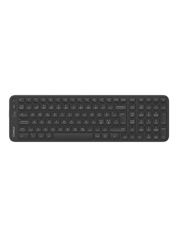 Contour Balance Mid-Size Keyboard Wireless Pan Nordic Layout - Tastatur - Nordisk