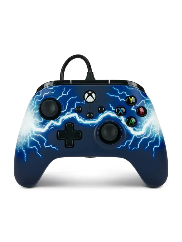 PowerA Advantage Wired Controller for Xbox Series X|S - Arc Lightning - Wired Controller - Microsoft Xbox One