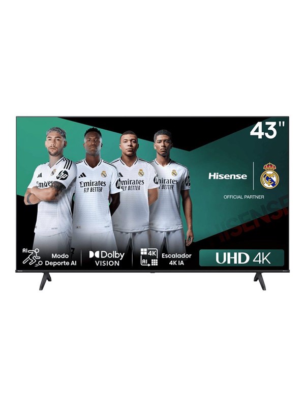 Hisense 43" Flatskjerm-TV LED 4K 43E6NT TV