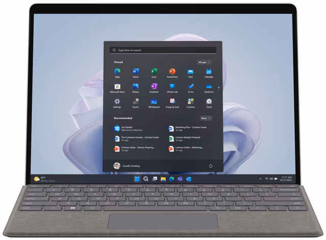 Microsoft Surface Pro 9 5G SQ3/8/256 13"  2-i-1 (platinum)