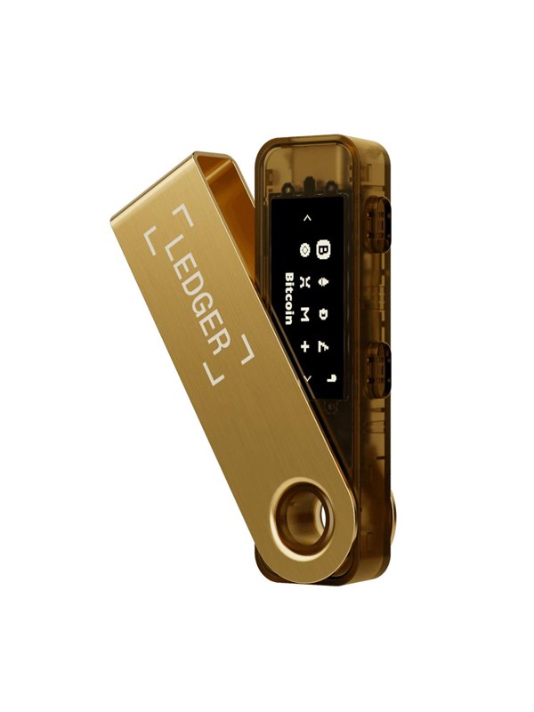 Ledger Nano S Plus Gold Crypto Hardware Wallet