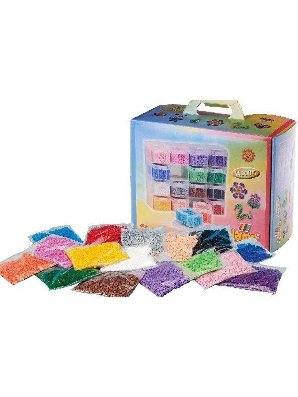 Hama Midi Storage Box Set 16 pcs incl. 16.000 beads