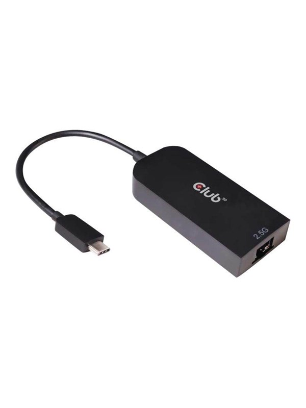 Club 3D CAC-1520 USB 3.2 Gen1 Type C to RJ45 2.5Gbps Adapter