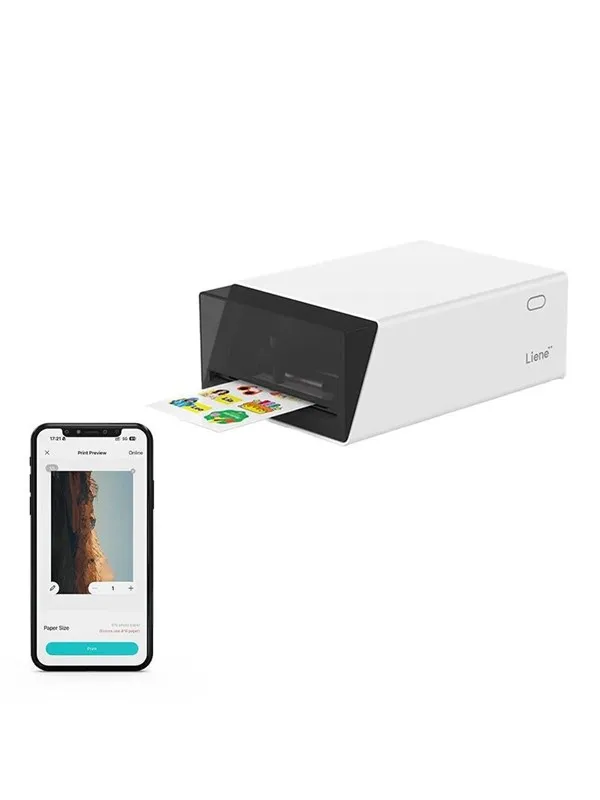 Liene Pix Cut 2-in-1 Portable Photo Printer