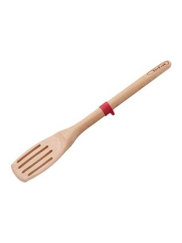 Tefal Ingenio Wood Slotted Angle Spatula