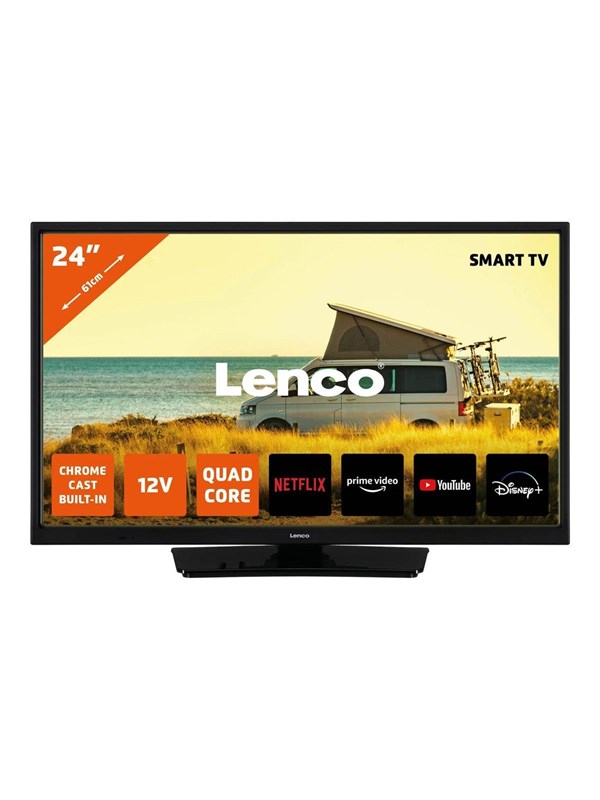 Lenco 24" Flatskjerm-TV LED 720p LED-2463BK