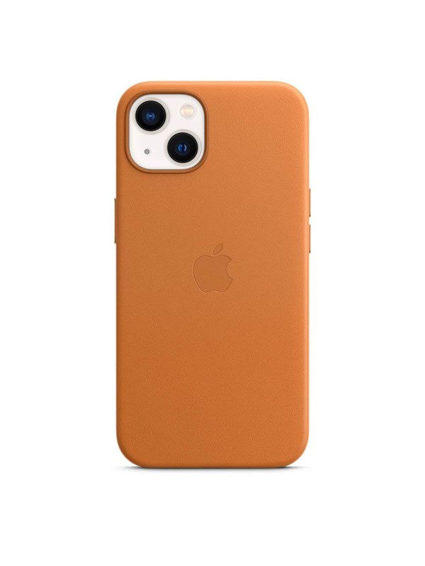 Apple iPhone 13 Leather Case with MagSafe - Golden Brown