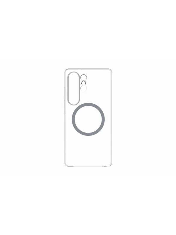 Samsung Galaxy S25 Ultra Clear Magnet Case - Transparent