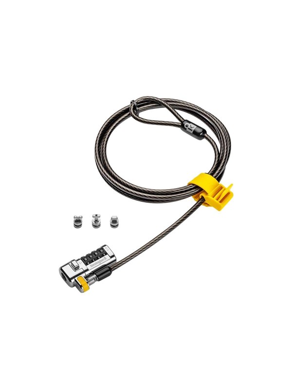 Kensington ClickSafe® 3-i-1 kombinasjonslås for bærbar PC