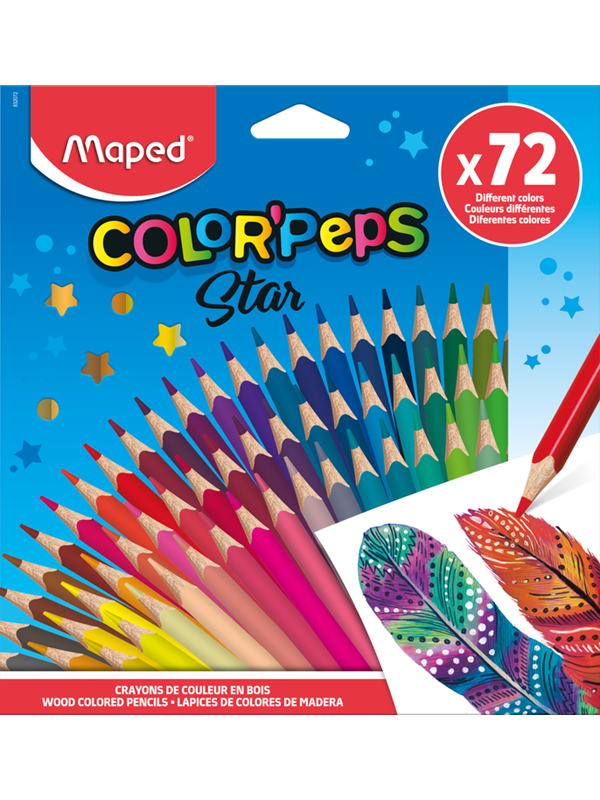 Maped Color'Peps Star Colour pencils x72