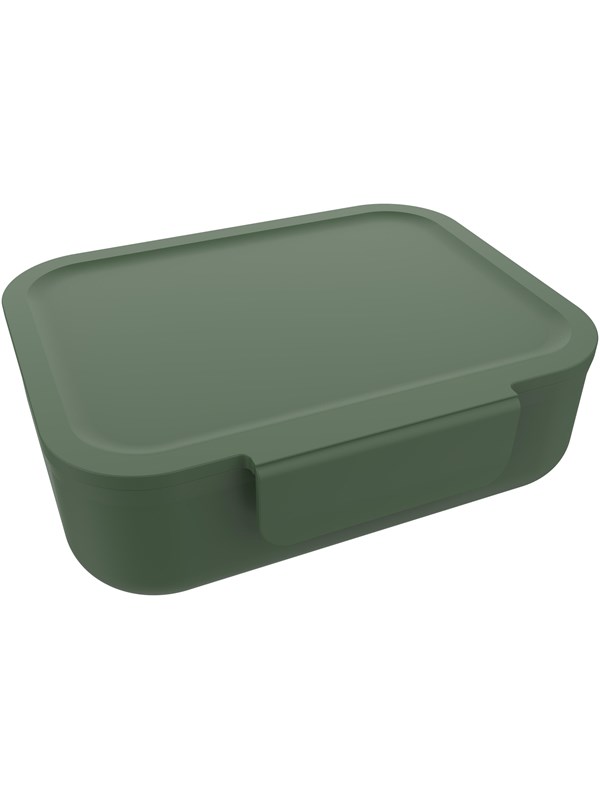 Euromic LUNCH BUDDIES Army Green lunch box w/clip&amp;divider