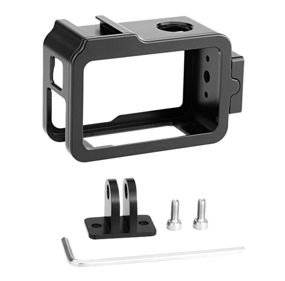 Puluz Metal Cage with Cold Shoe for DJI Osmo Action 4/3