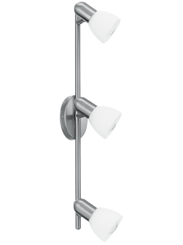 EGLO PALMA 3-spot brushed steel