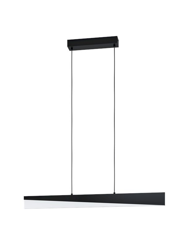 EGLO ISIDRO long table pendant black