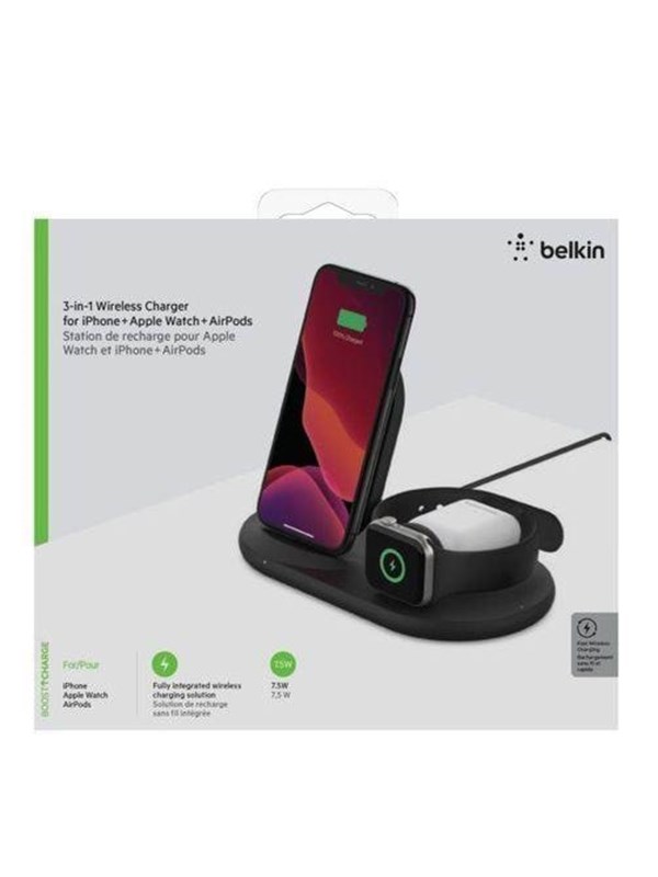 Belkin 3-in-1 Wireless Pad/Stand/Watch