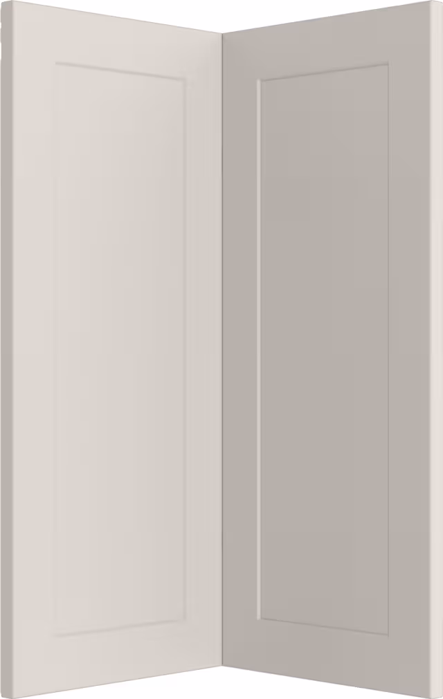 Epoq Canvas Greige hjørnedørfront gulv