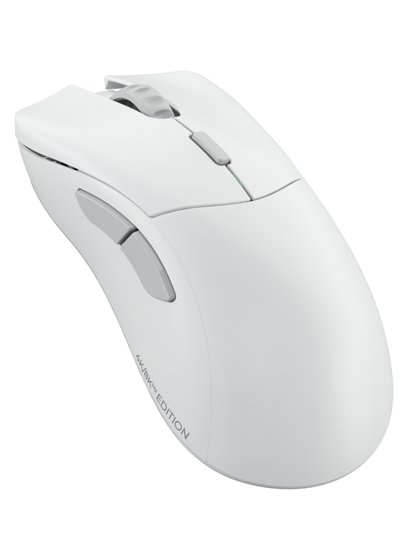 Glorious Model D 2 PRO Wireless - 4K/8K Polling - Gaming mus - Optisk - 6 - Hvit