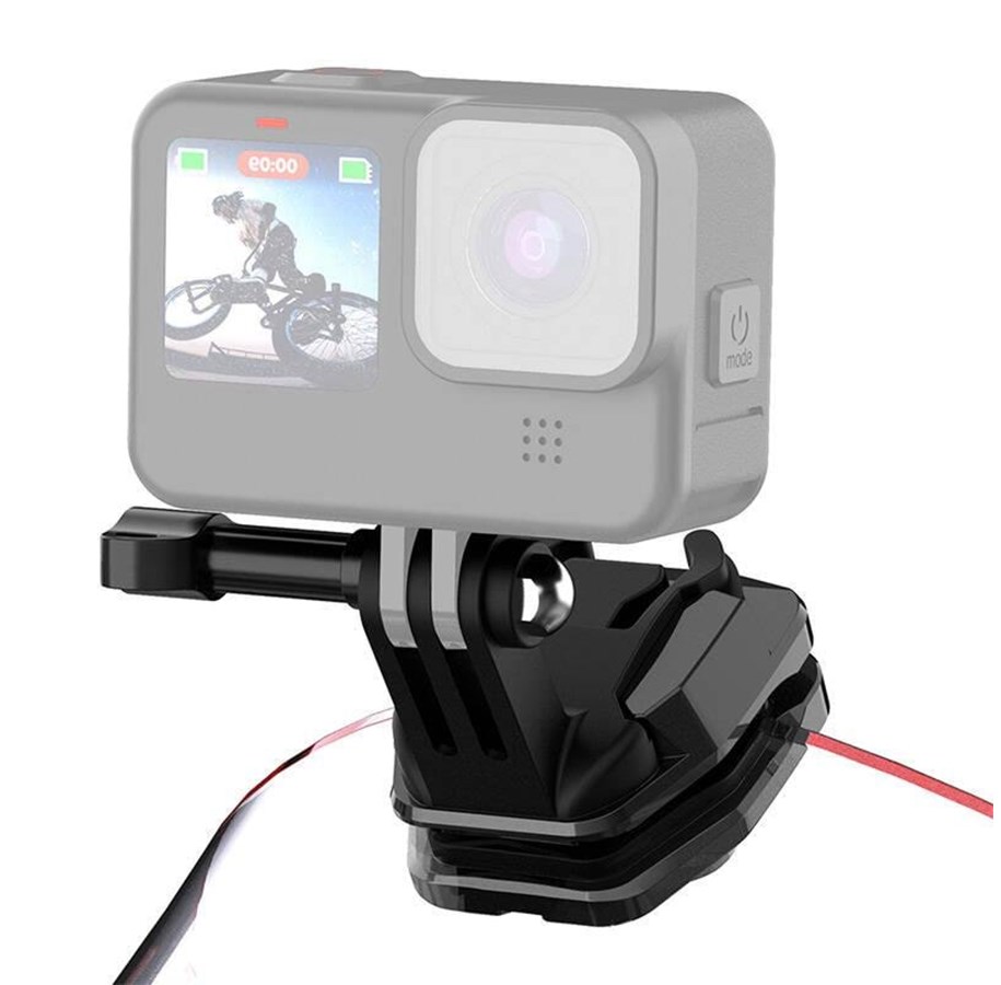 Puluz Motorcycle Windshield Mount Clip for Action Cameras (Black)