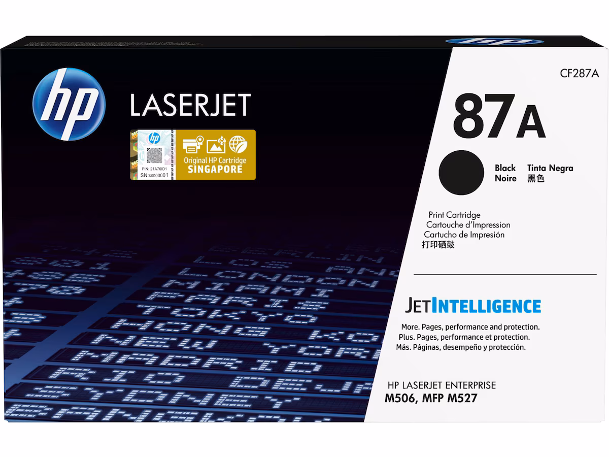 HP Toner 87 sort