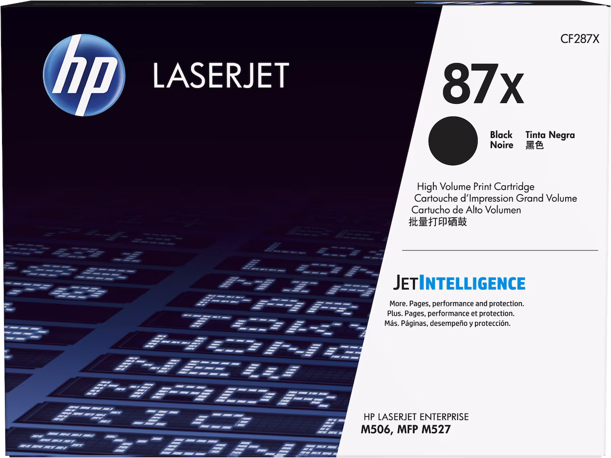 HP Toner 87X Sort