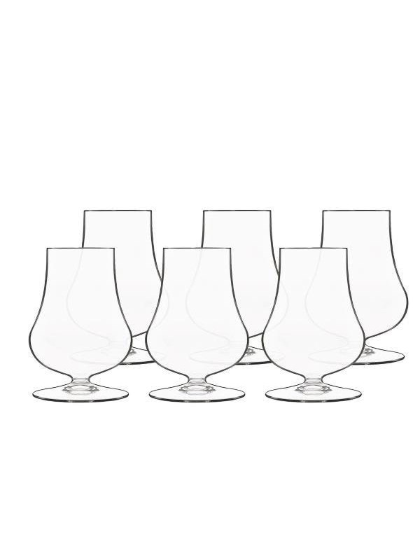 Luigi Bormioli Tentazioni Rum glass/whiskey glass tester 23 cl 6 pcs. Clear