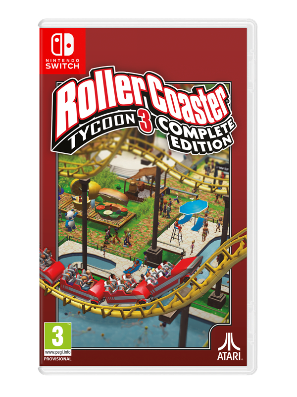 RollerCoaster Tycoon 3 (Complete Edition) - Nintendo Switch - Simulering