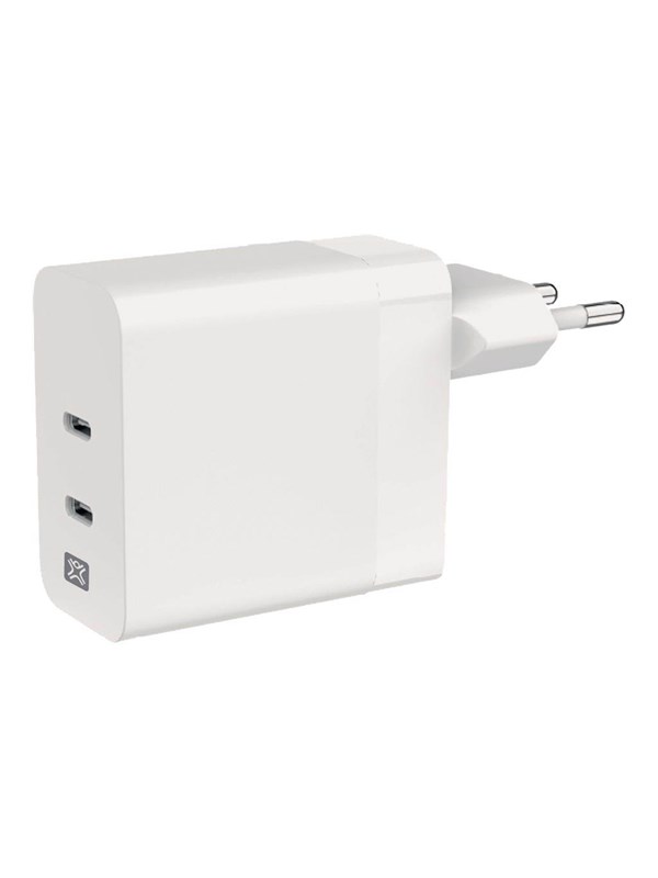 XtremeMac 65W Dual USB-C Charger | Eco-Friendly PD for MacBook &amp; iPhone