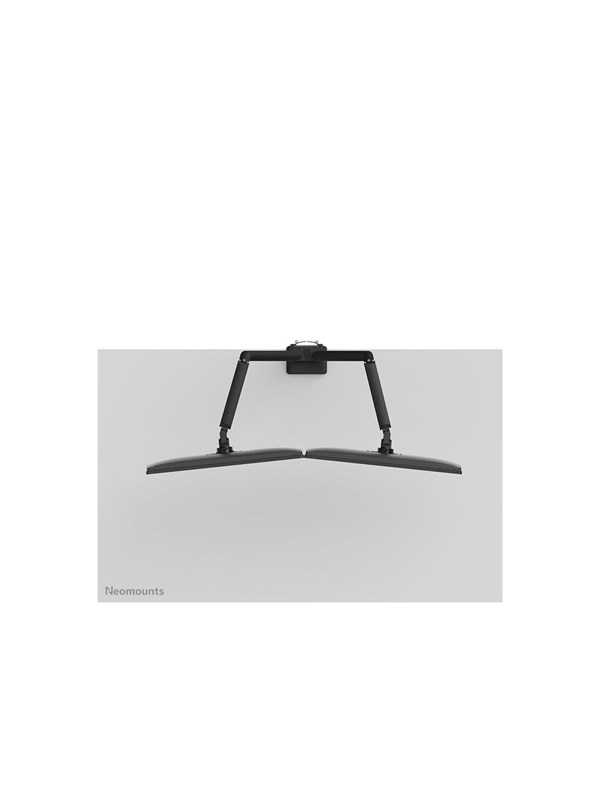 Neomounts NEXT Slim DS70-250BL2 mounting kit - full-motion - for 2 monitors - black