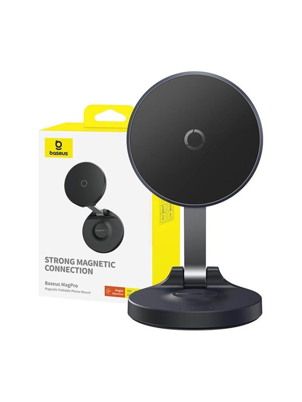 Baseus Magnetic Desktop Phone Stand  MagPro self-adhesive (black)
