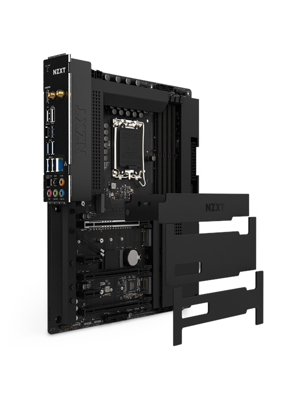 NZXT N7 Z790 Black Hovedkort - Intel Z790 - Intel LGA1700 socket - DDR5 RAM - ATX