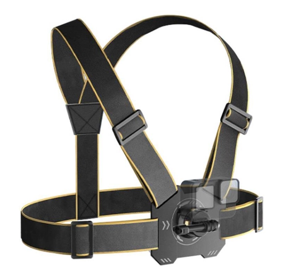 Puluz chest harness for sports cameras (black)