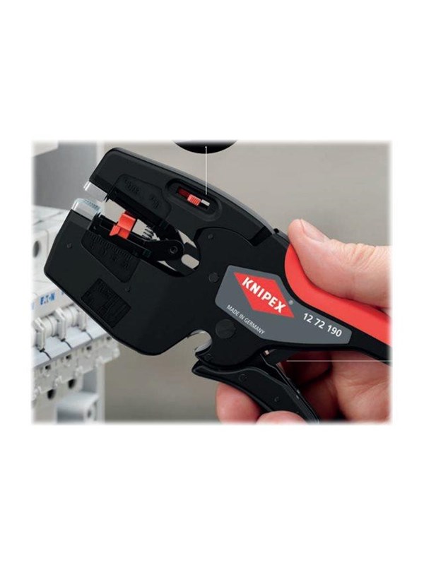 KNIPEX NexStrip cable crimp/cutter/stripper tool