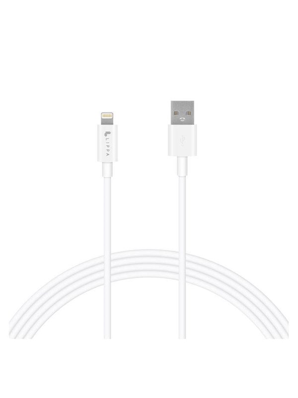Lippa USB-A to Lightning cable 1 m for Apple iPhone White