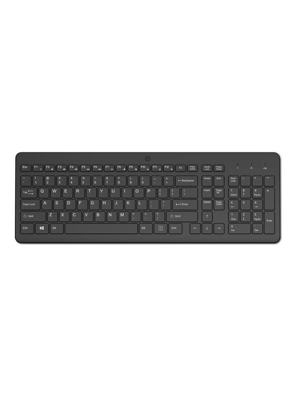HP 225 - Tastatur - Dansk - Svart