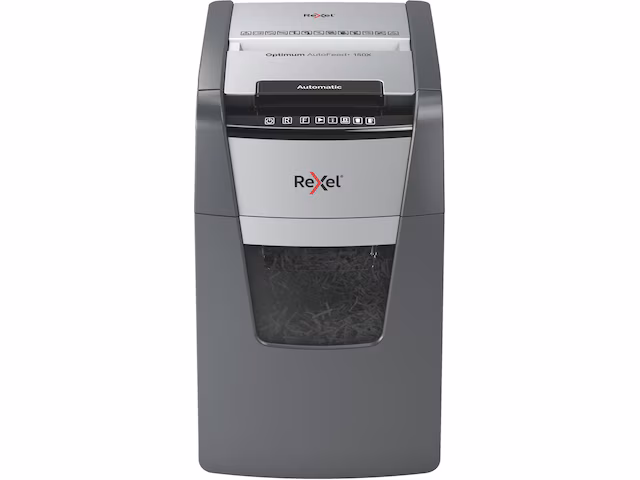 Rexel Makuleringsmaskin Optimum AutoFeed+ 150X automatisk krysskutt P4