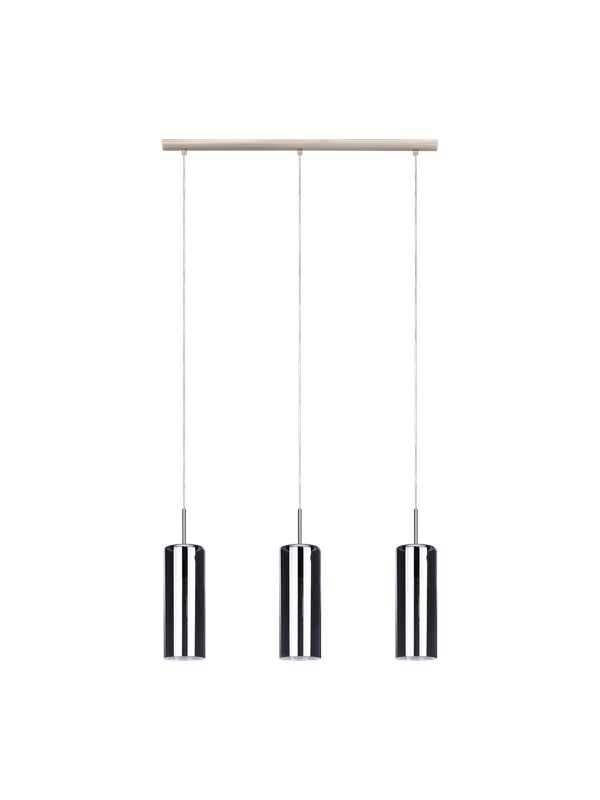 EGLO SELVINO long table pendant black-transparent