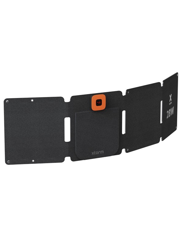 Xtorm Powerful 28W Solar panel IPX4 USB-C/A outputs