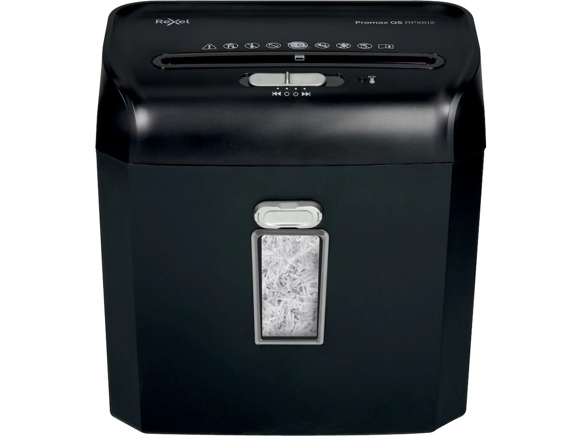 Rexel Makuleringsmaskin ProMax QS RPX612 krysskutt P4