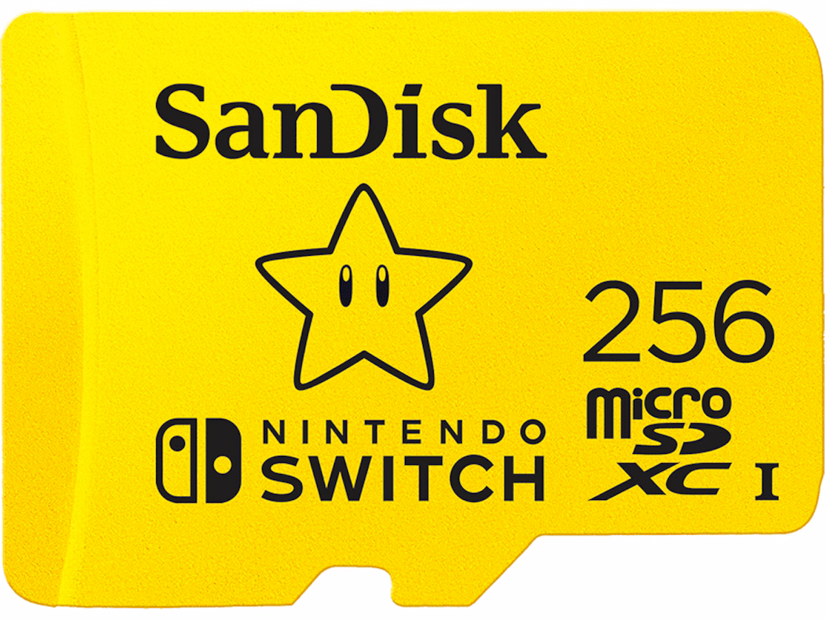 SanDisk MicroSDXC Nintendo Switch 256GB