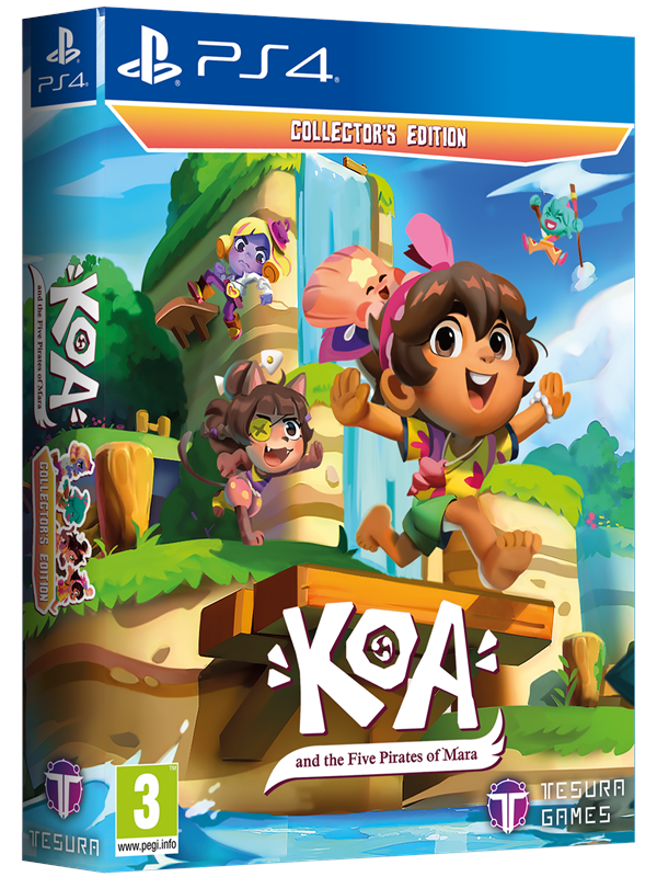 Koa and the Five Pirates of Mara (Collector's Edition) - Sony PlayStation 4 - Action/Adventure