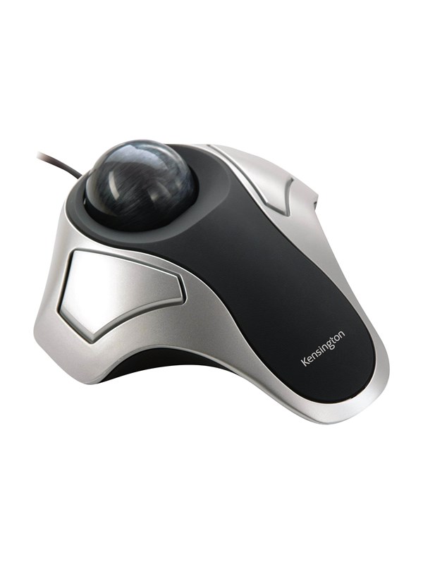 Kensington Orbit® Mus Trackball optisk m/kabel - Trackball - Optisk - 2 - Svart