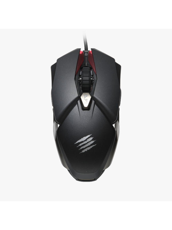 Mad Catz B.A.T. 6+ Performance Ambidextrous spillmus - Gaming mus - Optisk - 10 - Svart