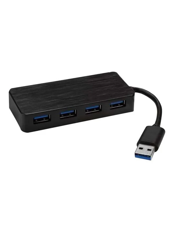 StarTech.com USB 3.0 Hub 4-port with Charge Port USB-hub - USB 3.2 - 4 porter - Svart