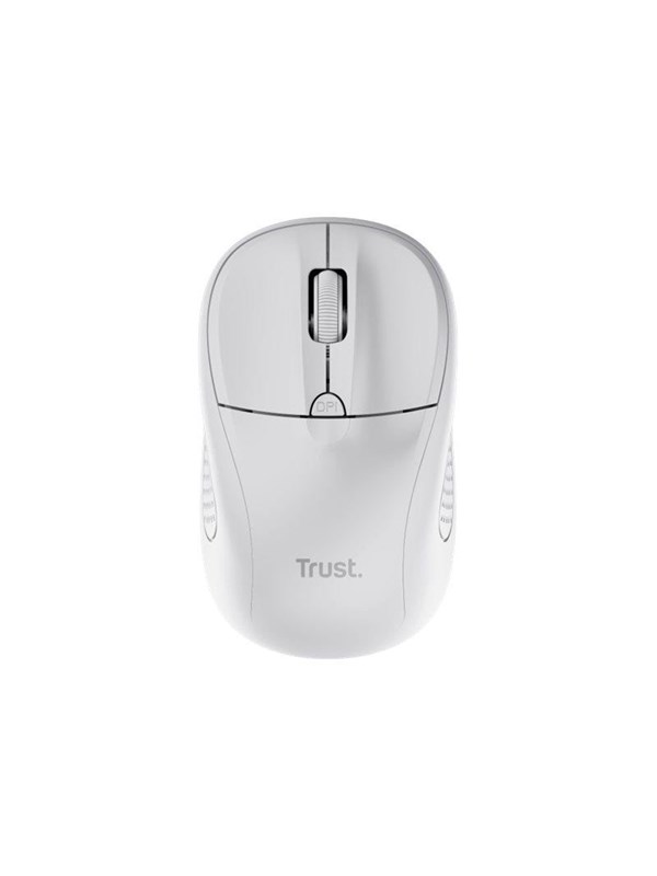Trust Primo - 2.4 GHz - matt white - Mus - Optisk - 4 - Hvit